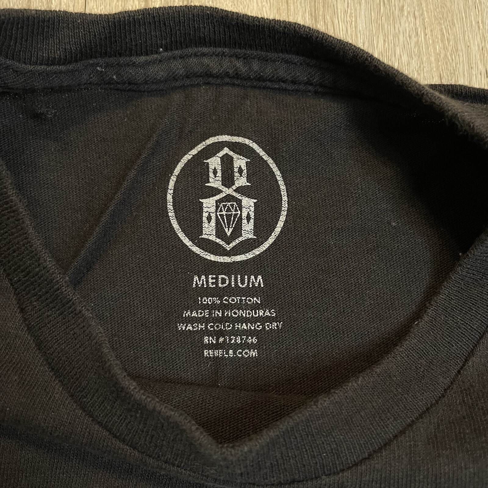 Los Angeles Hardcore Terror Shirt Mens M Black Keepers Of The Faith Rebel Eight gallery