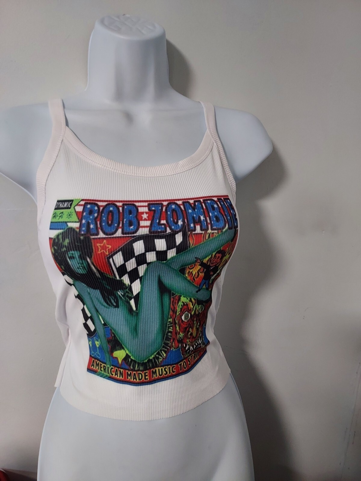 Rob Zombie Hand Cropped Tank Top house of 1000 corpses sheri moon shirt gallery