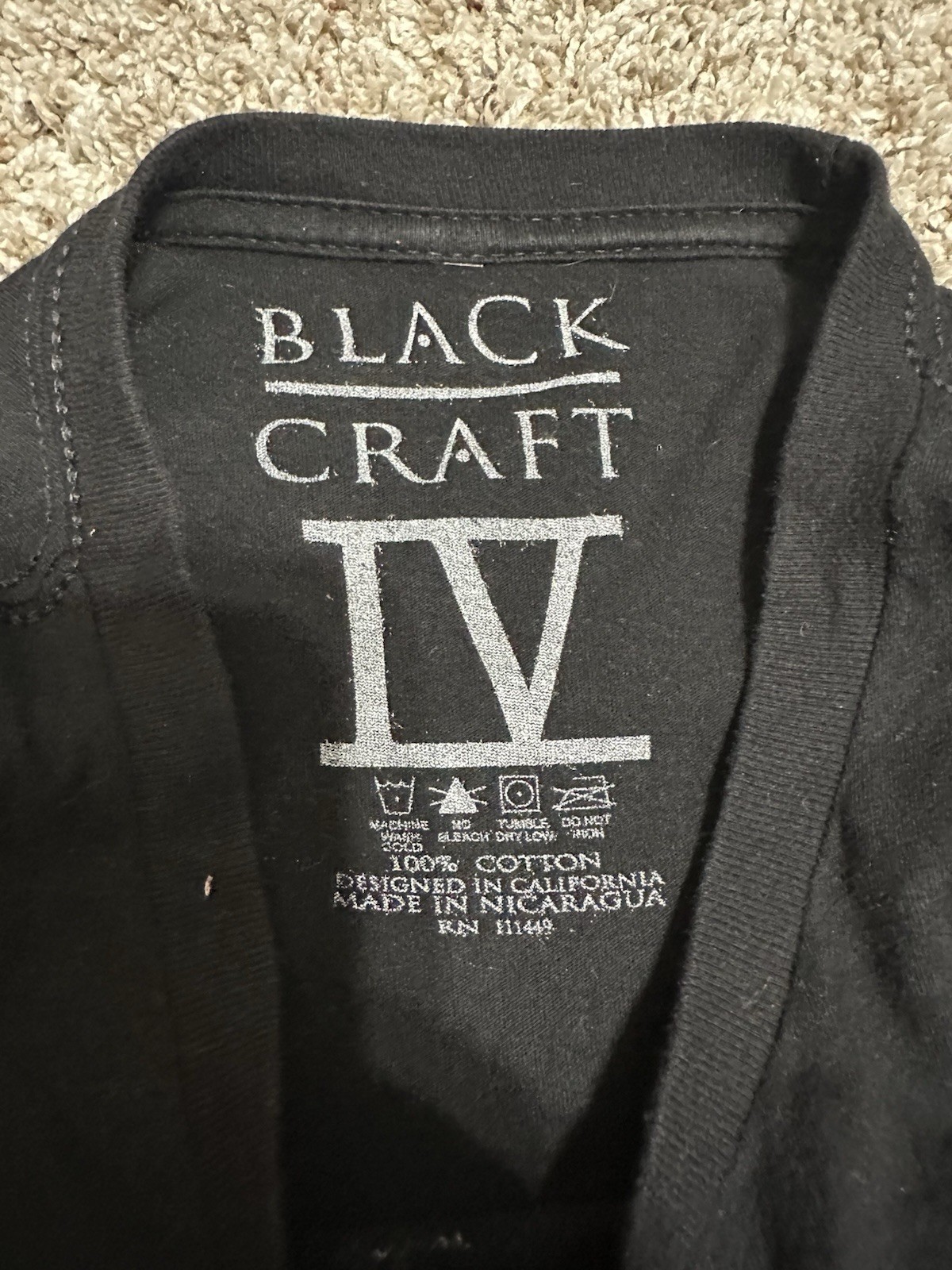 Blackcraft Cult Graphic Tee T-Shirt Large: Alien Baphomet Satanic gallery