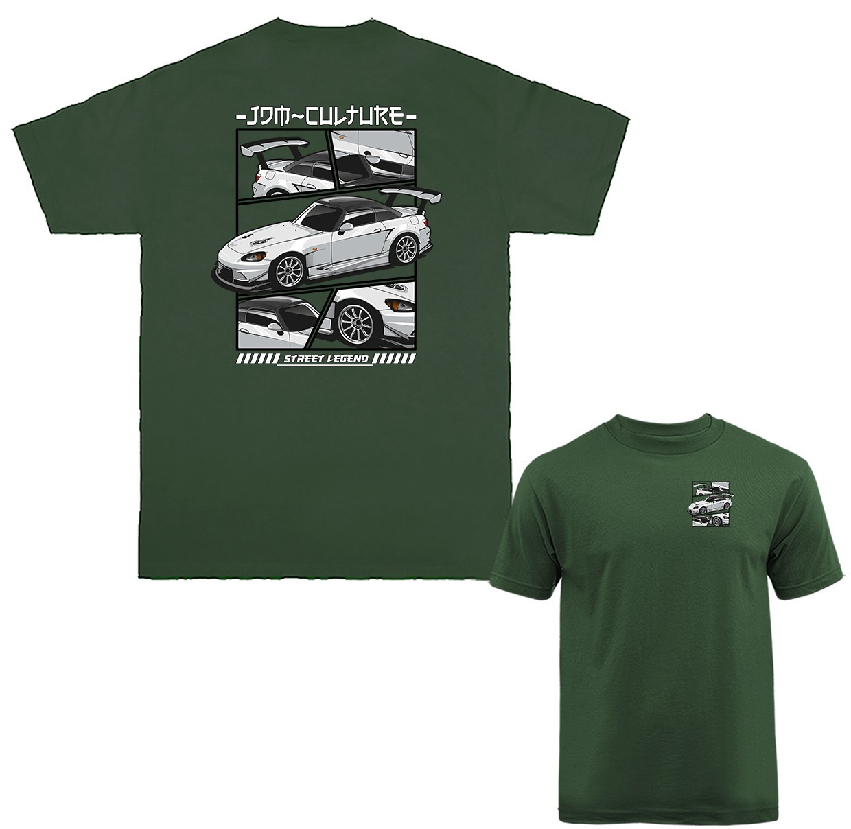 JDM Culture Street Legend Imported Tuned Custom Sports Car T-shirt gallery