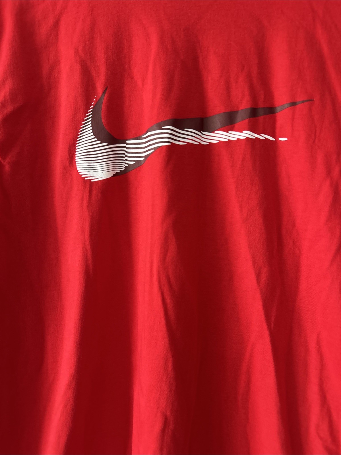 Nike “The Nike Tee” Red Men’s L White Swoosh gallery