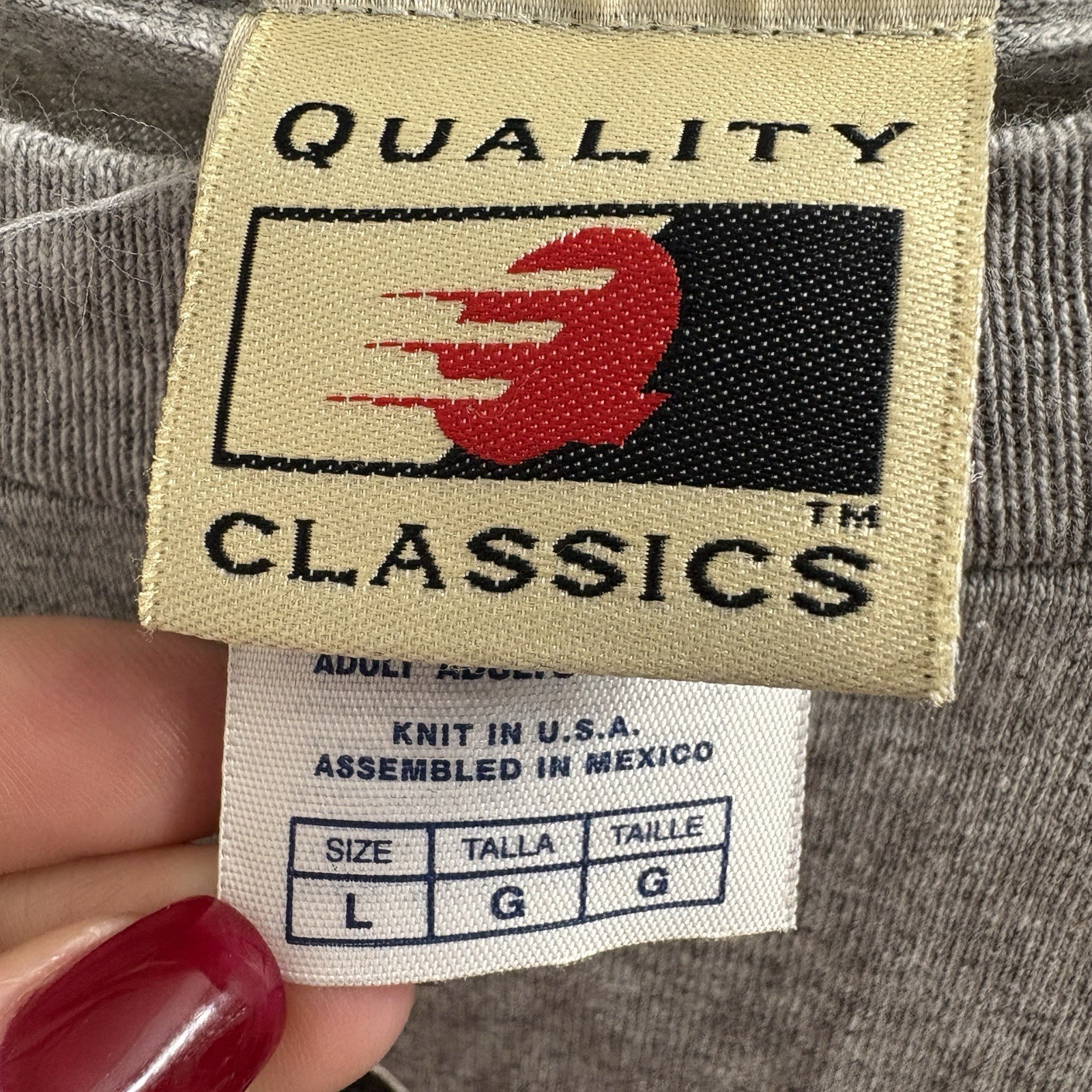 Funny Most Wanted Animal Tshirt Mens Large Quality Classics Tag Gray Graphic gallery