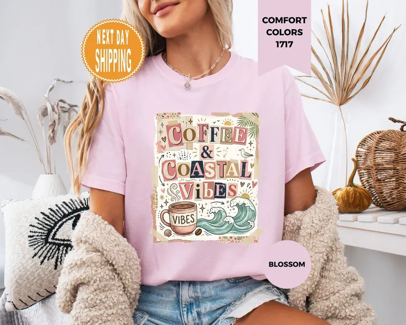 Coastal Coffee Comfort Tee