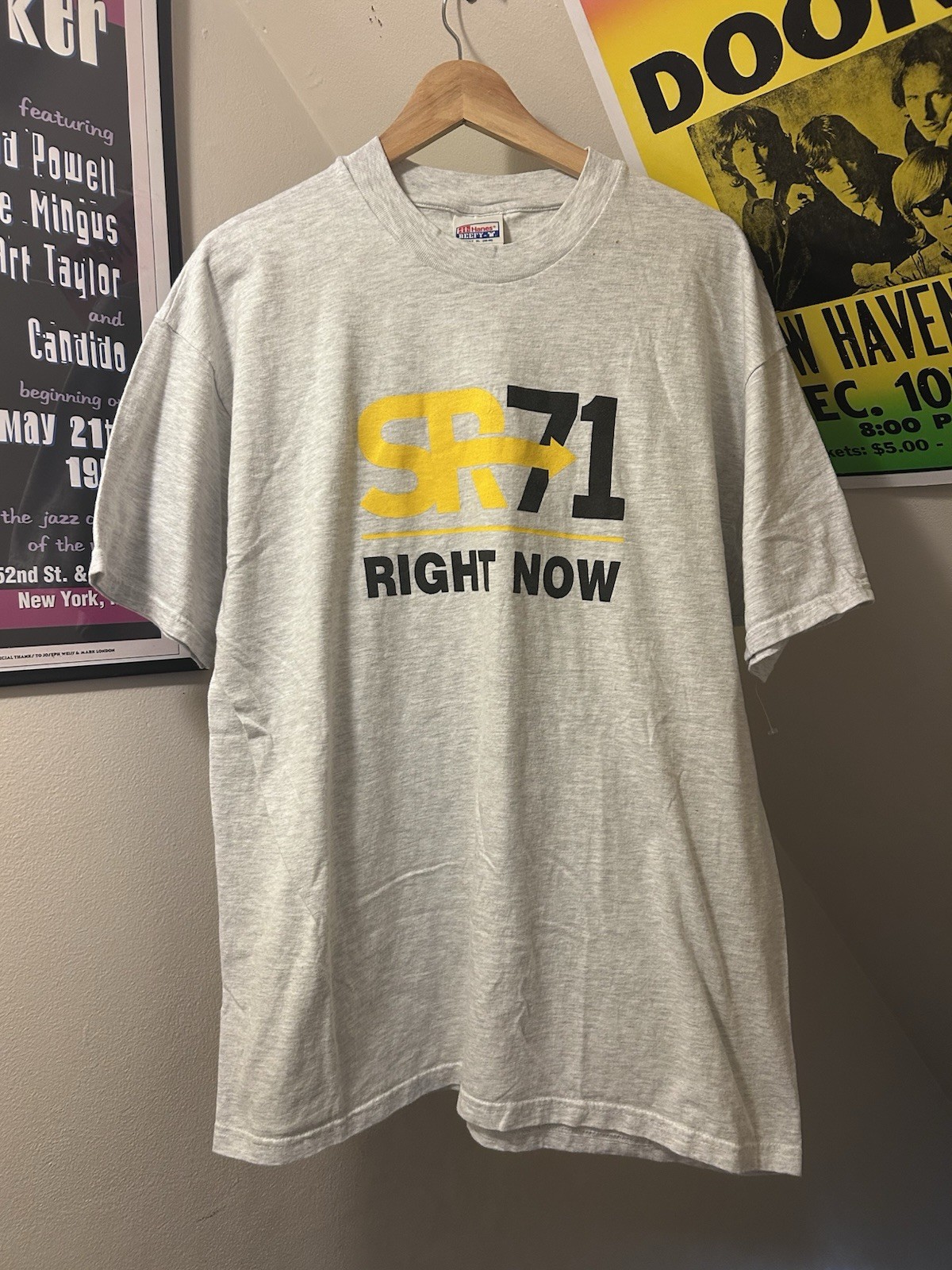 Vintage 2000 SR-71 Right Now Album Promo Pop Punk Rock Band T Shirt XL 23x31 gallery