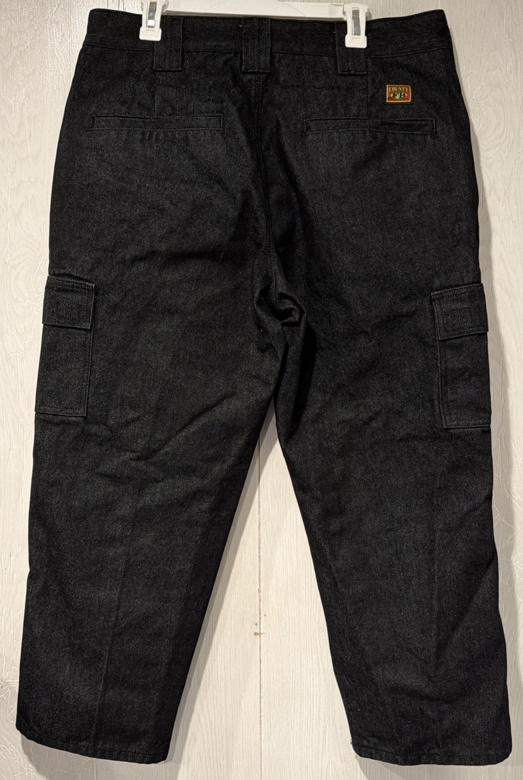 FB County Denim Jeans Cargo 38x30 (36x28) Black Casual gallery