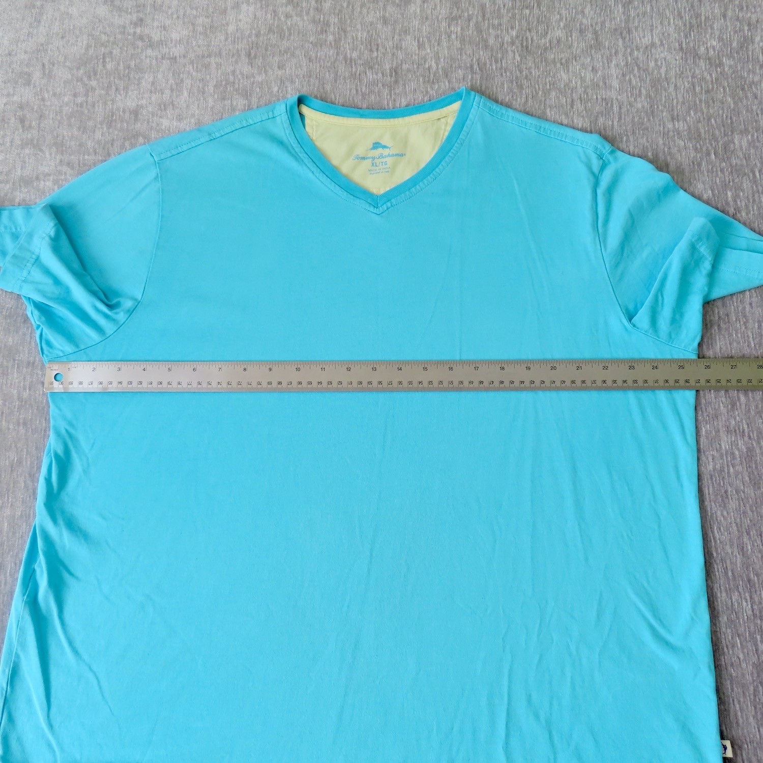 Tommy Bahama Shirt Men XL Blue Pima Cotton Bali High Tide V-Neck T-Shirt Outdoor gallery