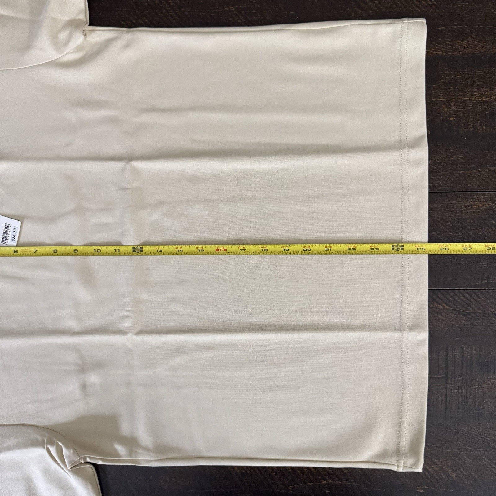 Uniqlo U AIRism Cotton Crew Neck Oversized T-Shirt 41 Yellow Size S gallery