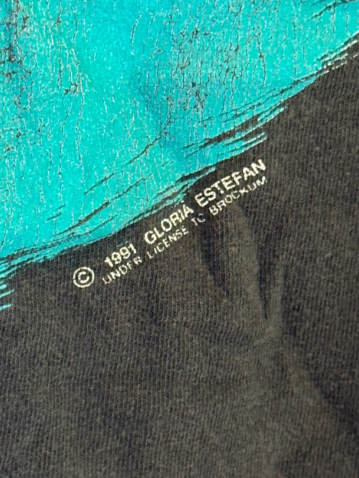 1991 GLORIA ESTEFAN BROCKUM SIZE XL (22x27) *SEE DESCRIPTION* CONCERT TOUR SHIRT gallery