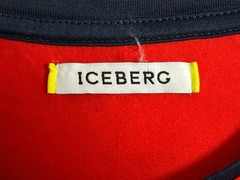 Iceberg, Men’s Mickey Mouse Tshirt, Red, Size Large