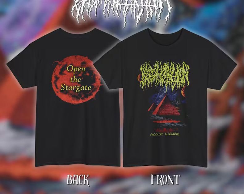 Blood Incantation – Absolute Elsewhere Vintage Style Heavy Cotton Unisex Metal gallery
