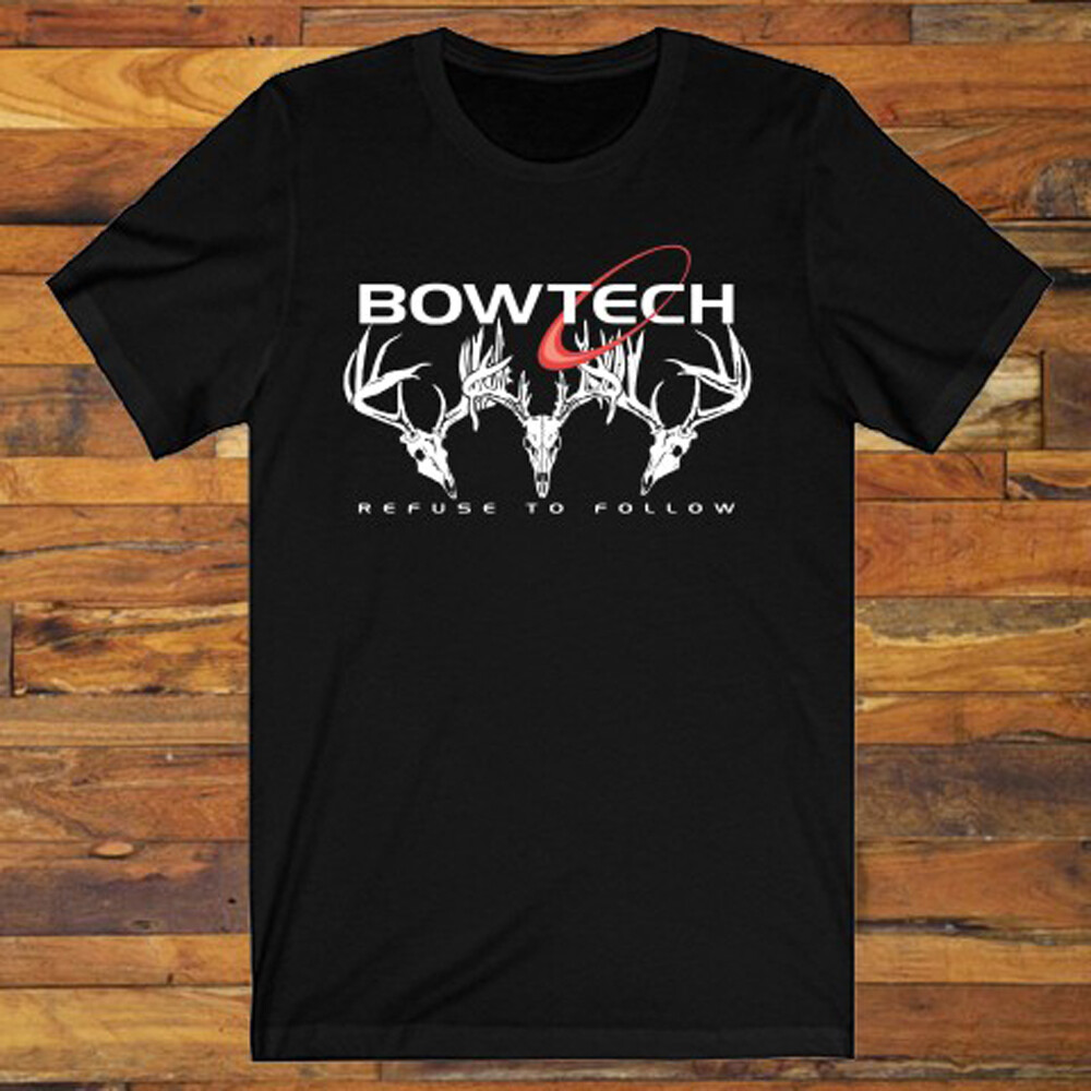 Bowtech Archery Bows Hunting Hunter Men's Black T-Shirt S-5XL gallery