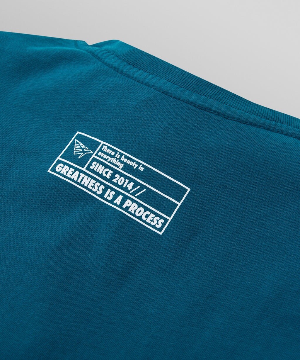 PAPER PLANES ✈️ BEAUTY’S EVERYWHERE TEE NEW RELEASE IN DEEP LAGOON SIZE XL 🔥 gallery
