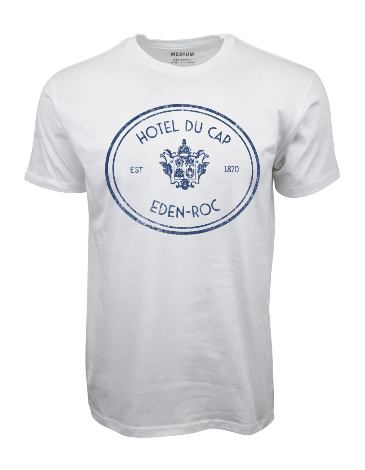 90s DU CAP EDEN ROCK GRAPHIC WHITE T-SHIRT gallery