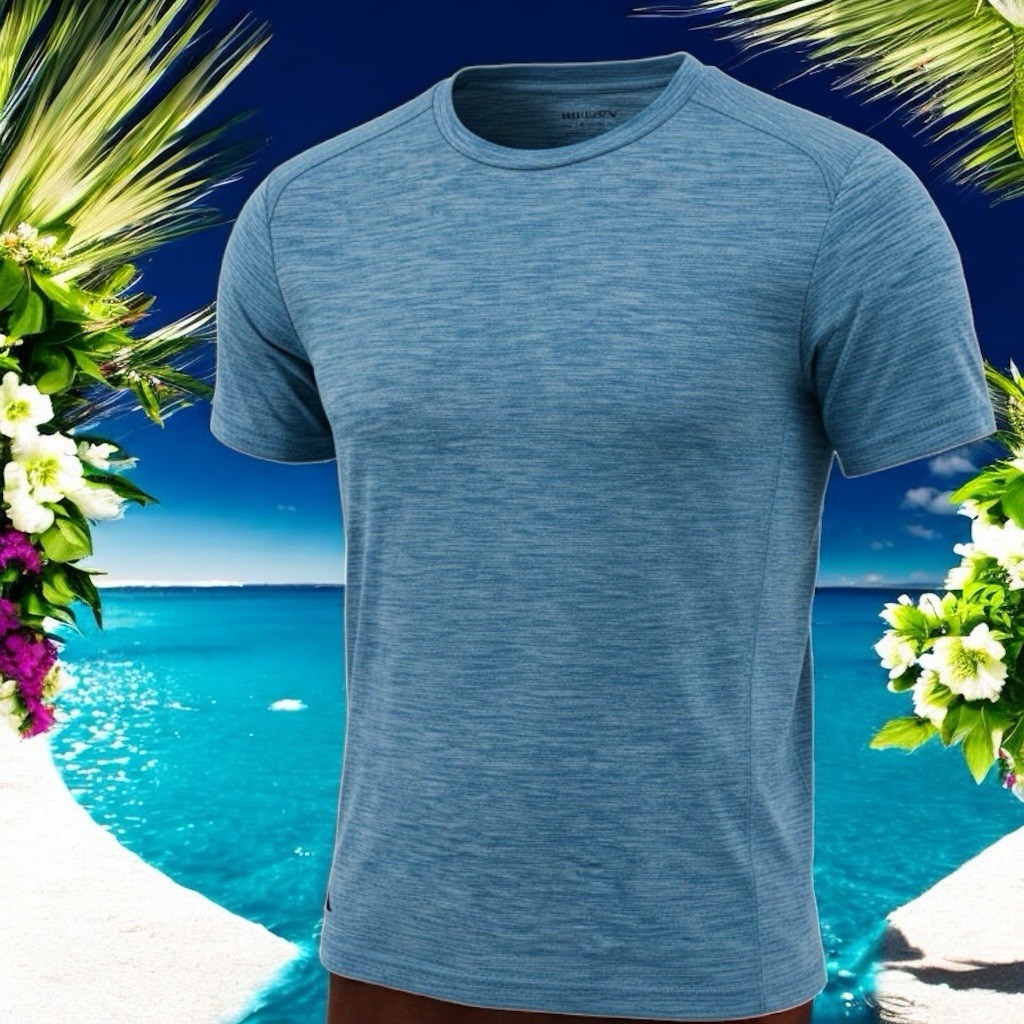 UNTUCKit Mens Med Performance T Shirt Short Sleeve Crew Neck Polyester Spandex gallery