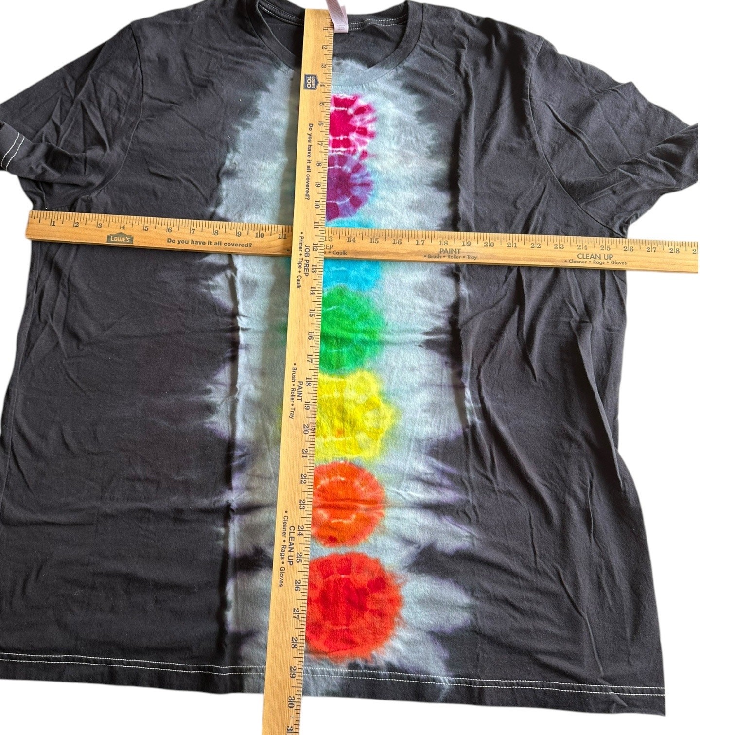 Mens Shirt Size 3XL Handmade Tie Dye Chakra Retro Classic Hippie Unisex Gift NEW gallery
