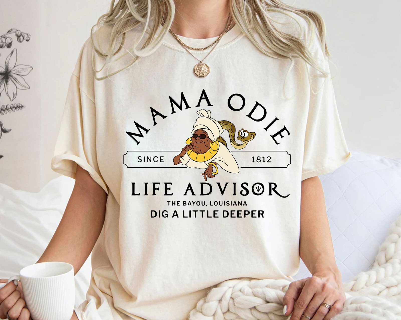Disney Princess & The Frog Mama Odie Life Advisor Unisex Adult Kid Shirt 1045159 gallery