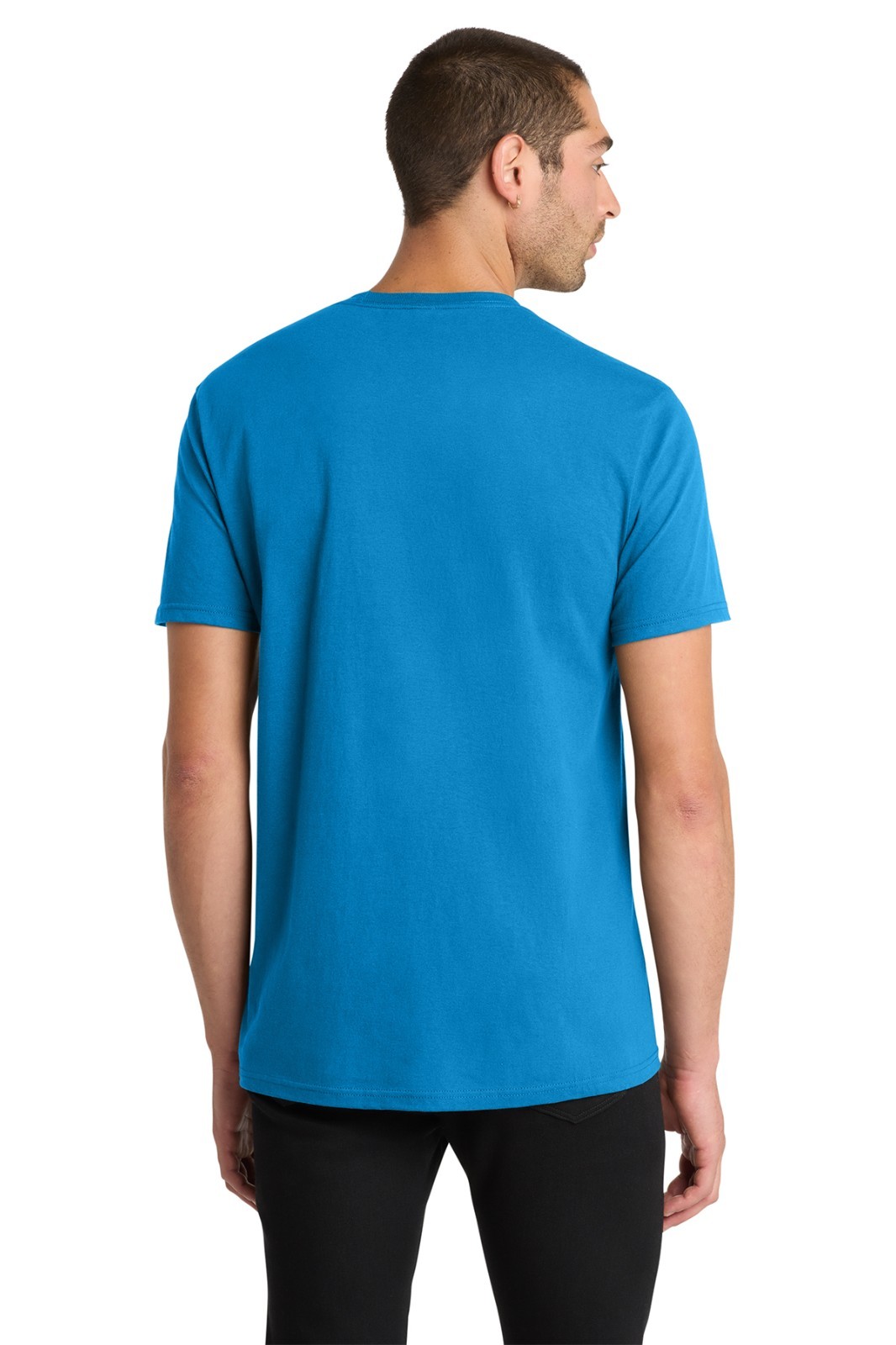 District The Concert Tee DT5000 Neon Blue XL gallery