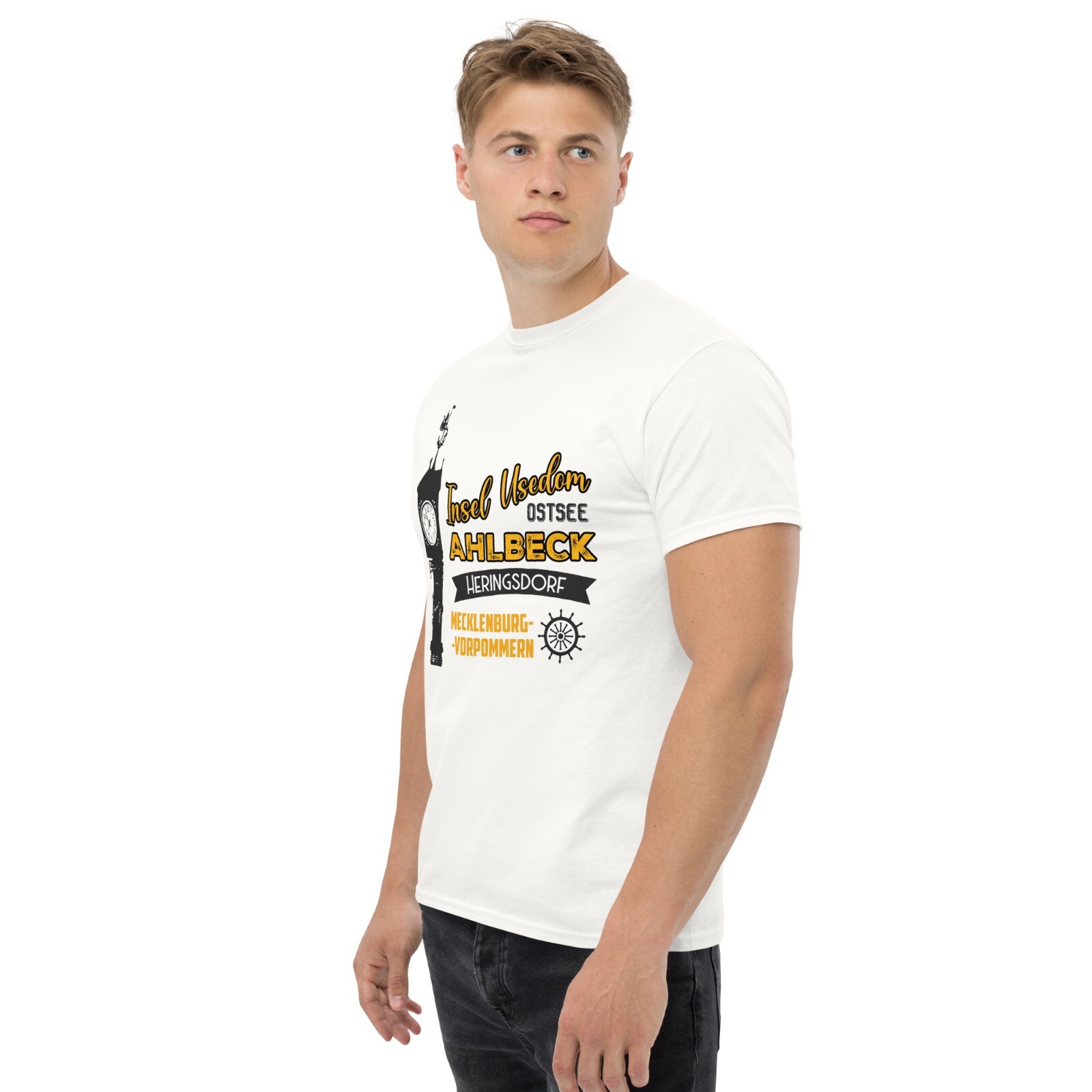Usedom Heringsdorf Ahlbeck Baltic Sea Pier Island T-Shirt! Free Shipping! gallery