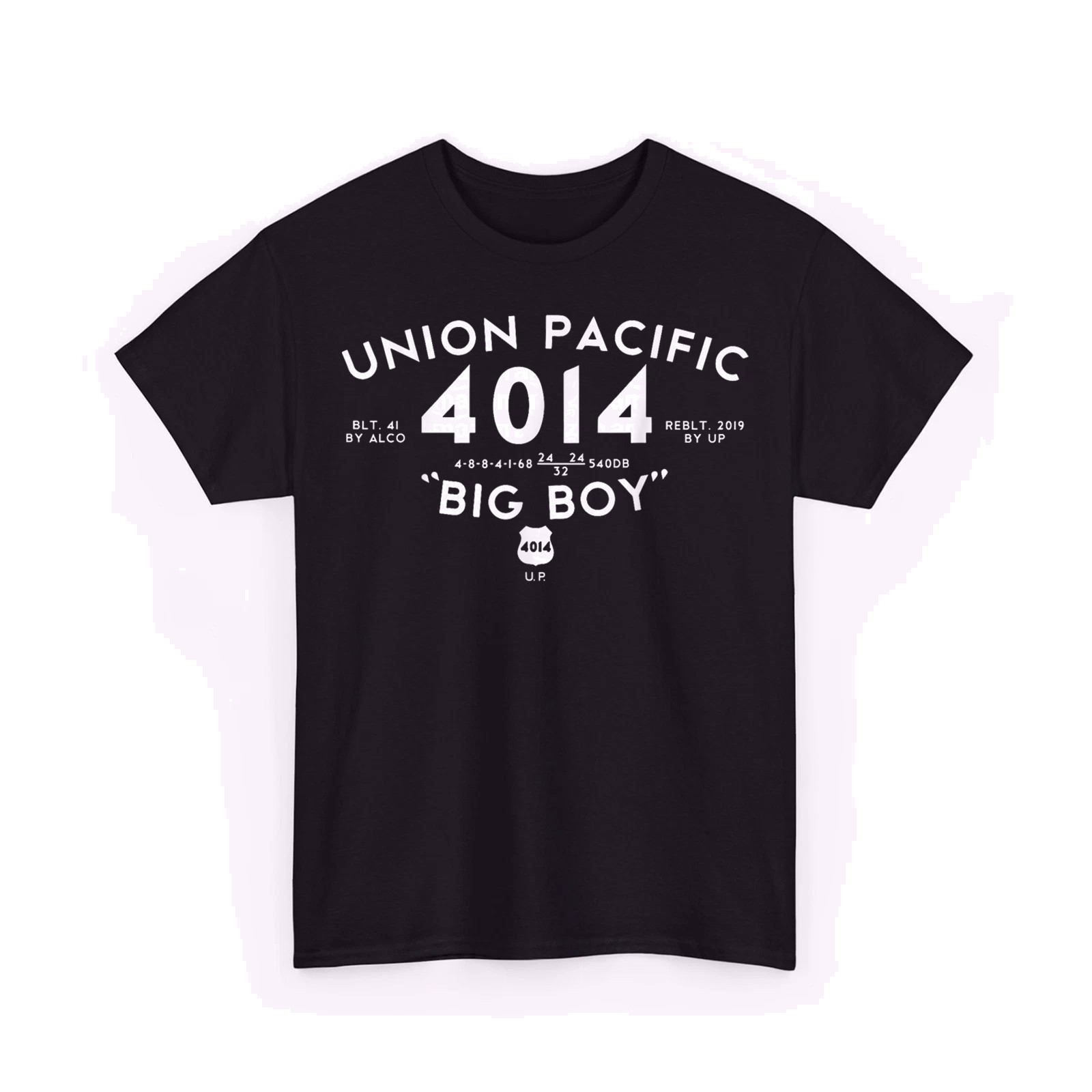 Big Boy 4014 Union Pacific Steam Engine Railroad Unisex T-Shirt gallery