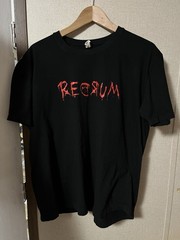 REDRUM The Shining 2XL Halloween Stephen King Overlook Hotel Scary Tee Stanley