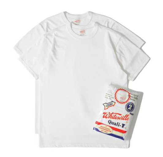 Whitesville 2 Pack T Shirt WV73544 Made in Japan Toyo Enterprise New Black White gallery