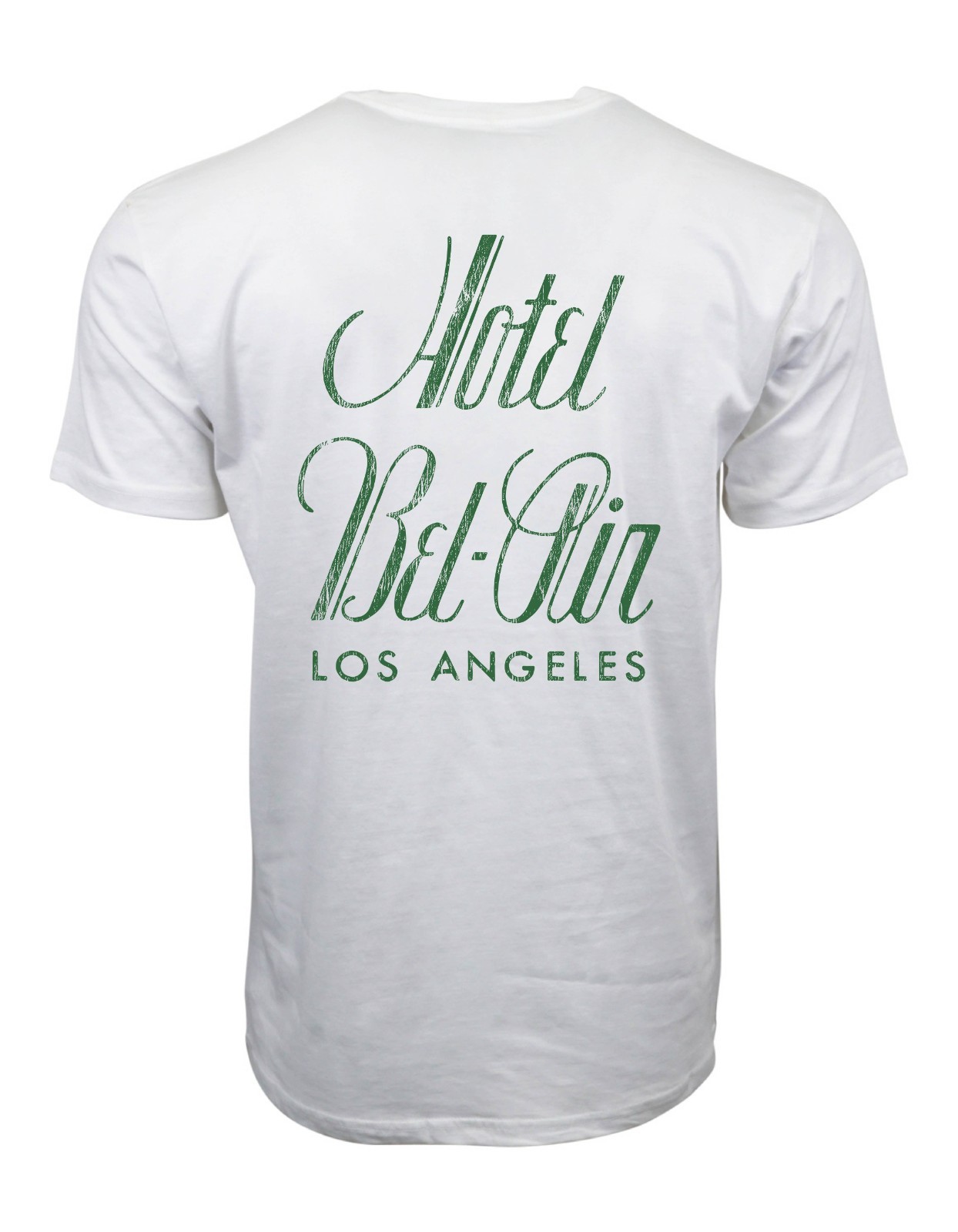 90s HOTEL BEL-AIR DISTRESSED LOGO WHITE T-SHIRT gallery