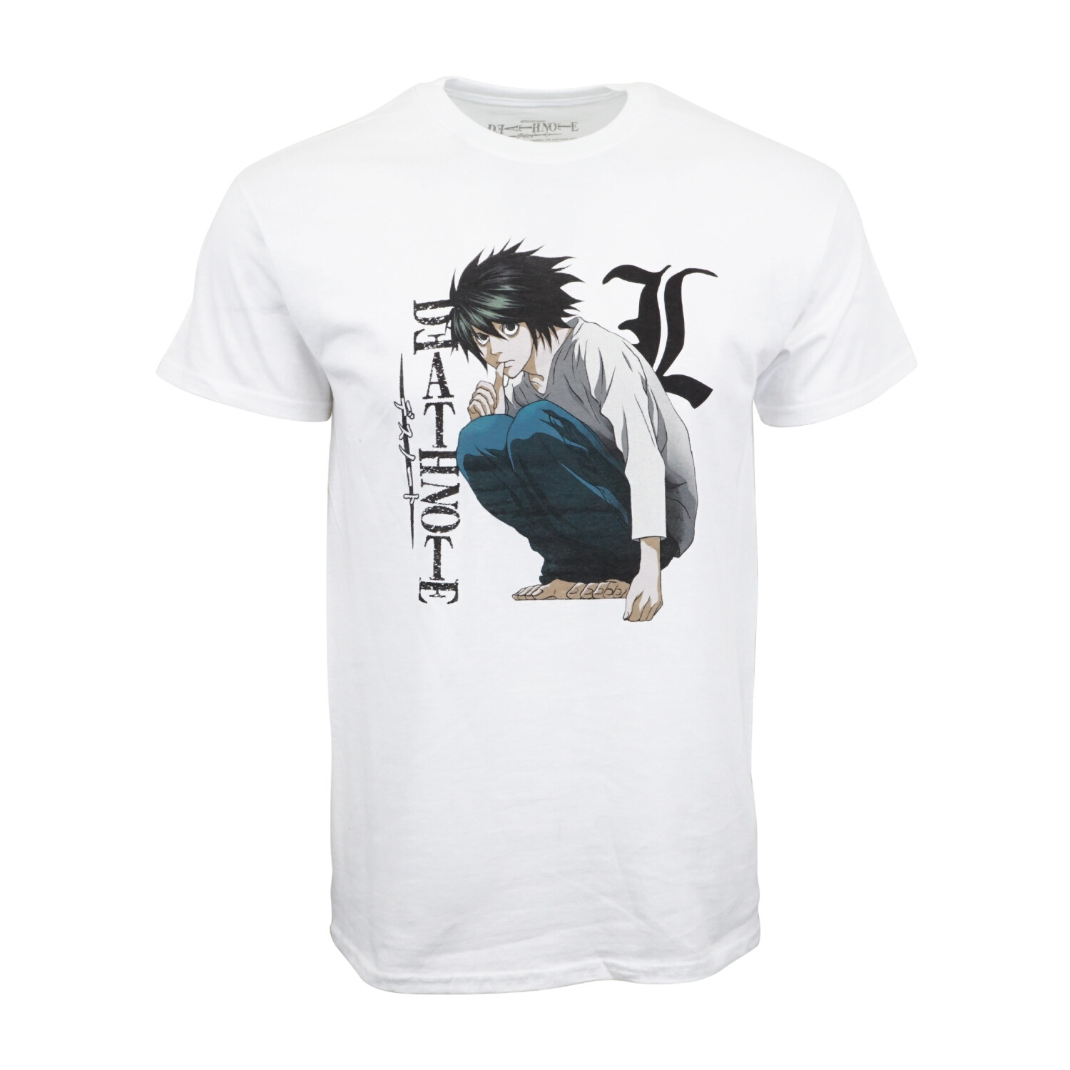 Death Note Chill Squat White T-Shirt