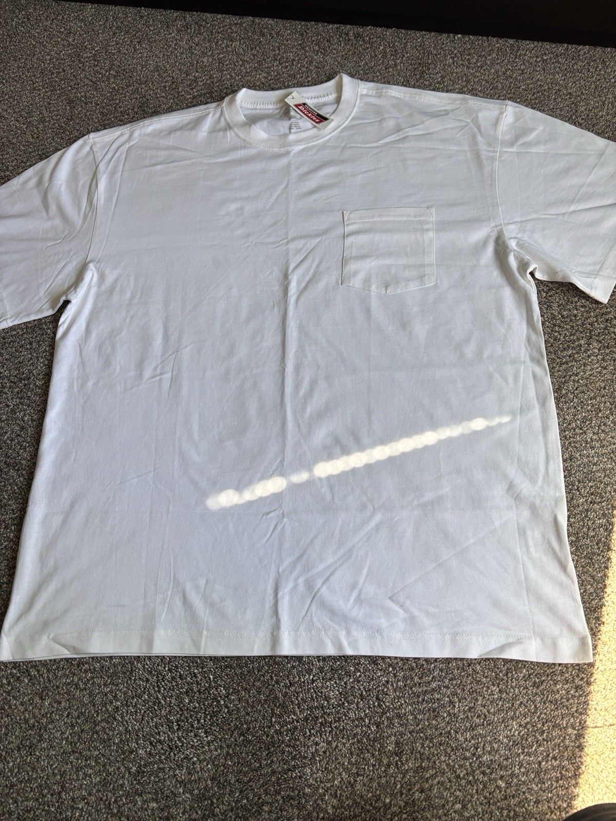 Dickies Short Sleeve White Pocket Performance T Shirt Size XXL New. GS407WH
