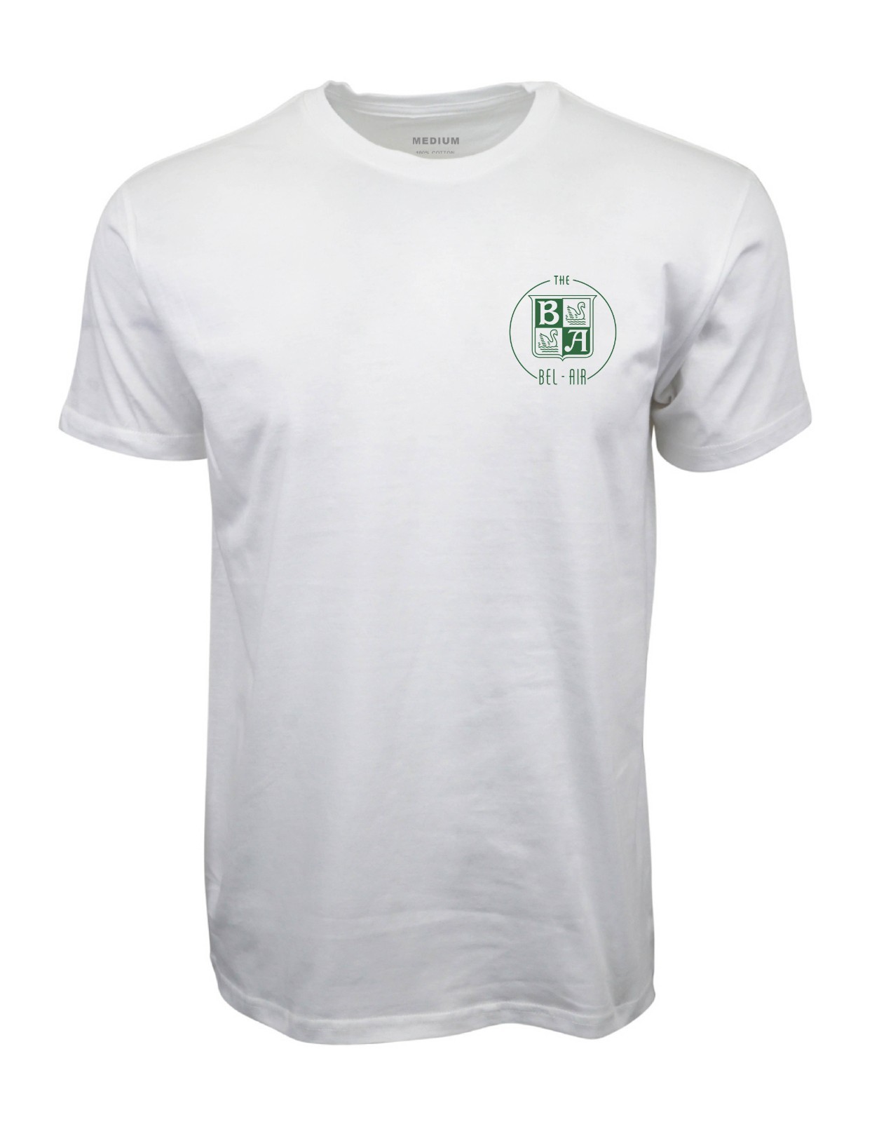 90s HOTEL BEL-AIR DISTRESSED LOGO WHITE T-SHIRT gallery