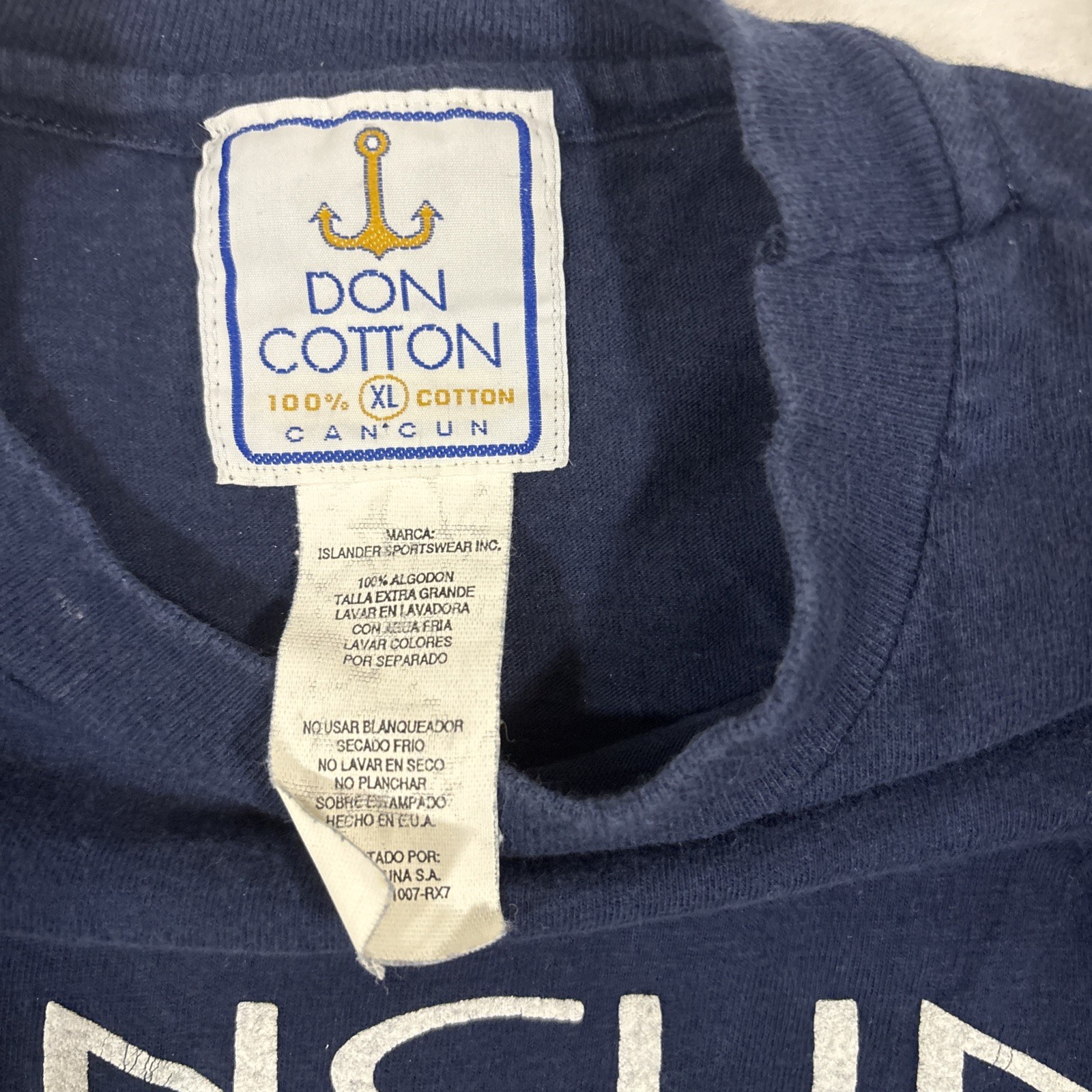 Vintage Single Stitch Men’s XL Cancun Tee Made In USA Single Stitch gallery