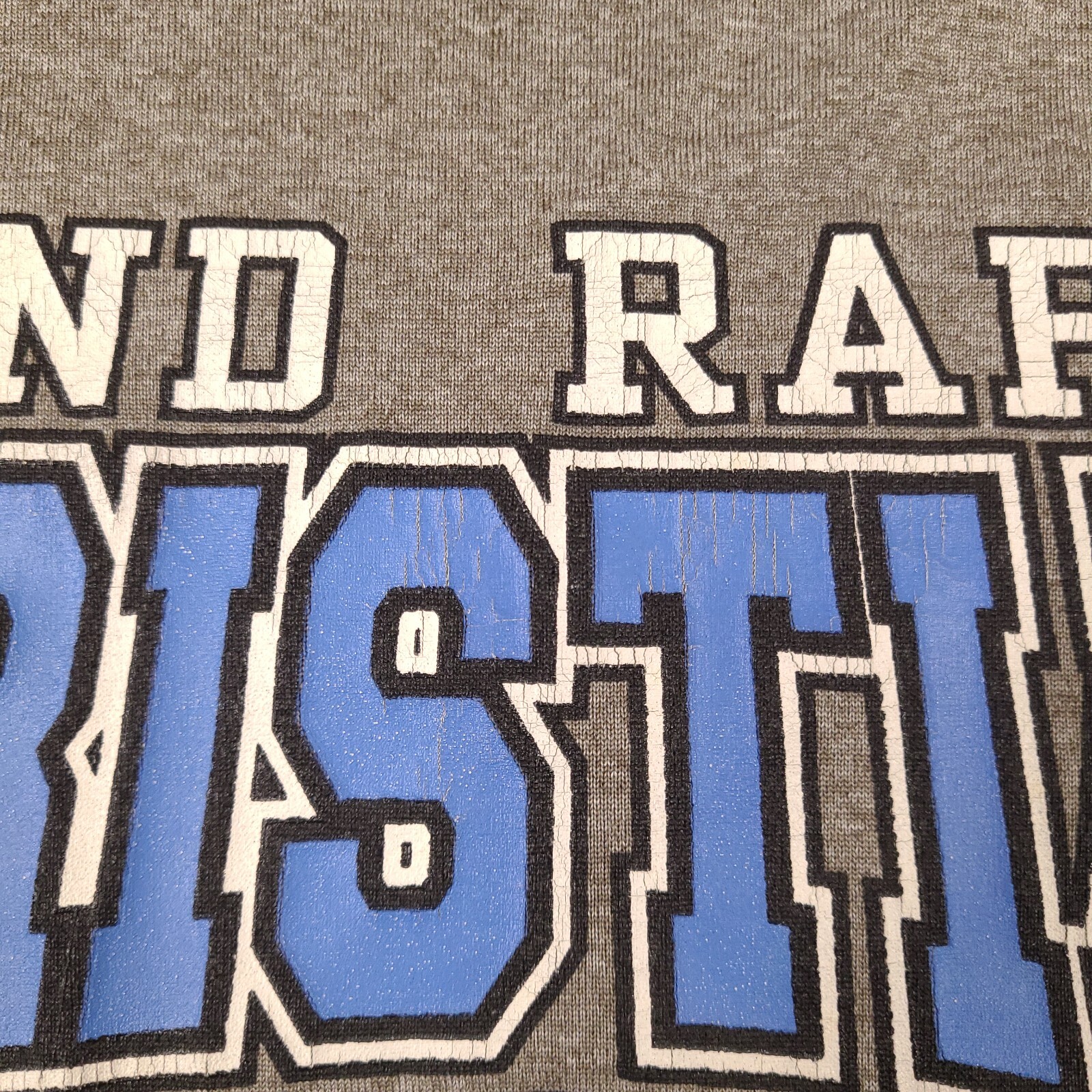 Nike Grand Rapids Christian Eagles T-Shirt Mens Teens XL Gray Dri Fit Sports gallery