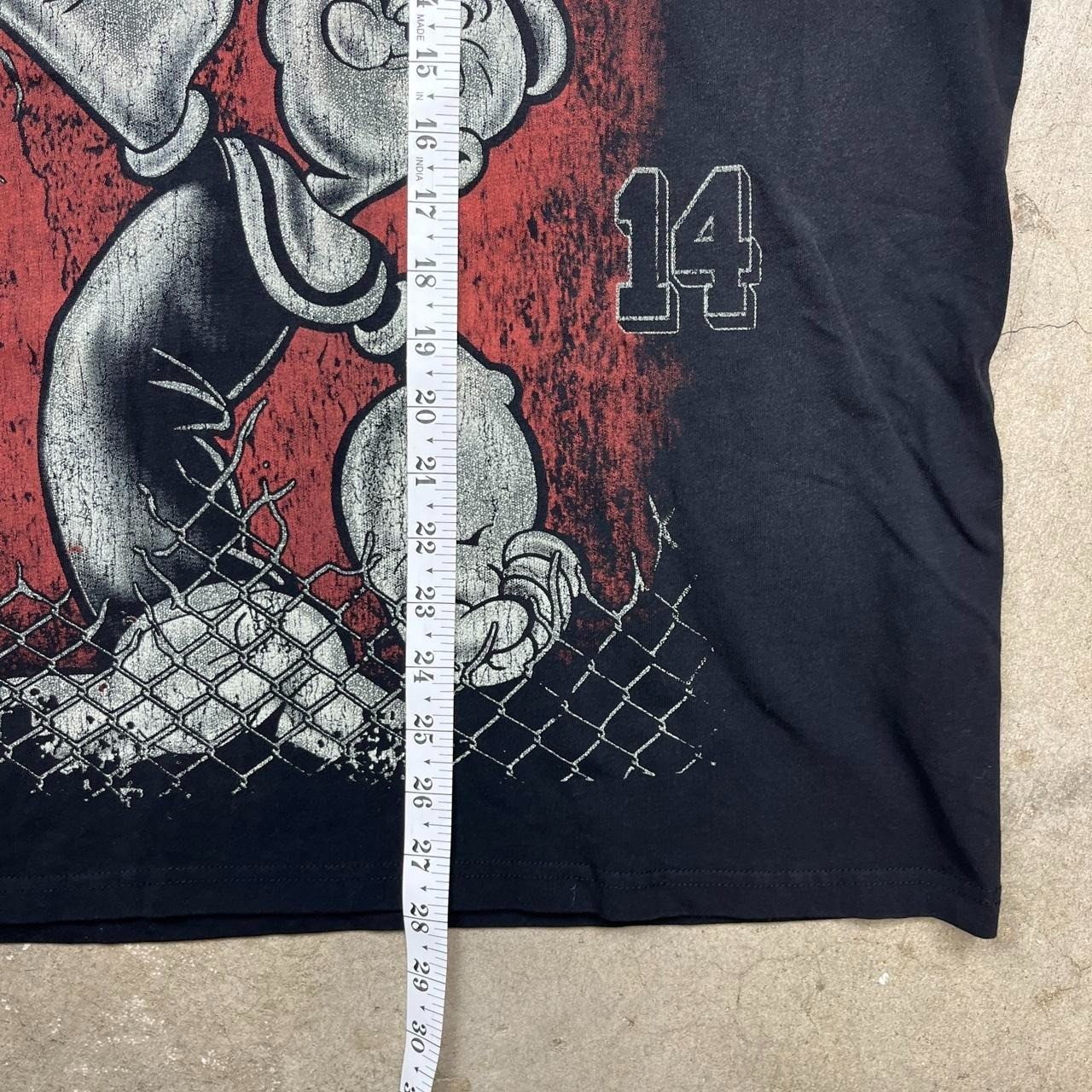 Youngla Popeye Black Tee Shirt Mens Large gallery