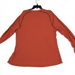 Smartwool Men’s Long Sleeve Merino Wool Shirt XXL Orange b33