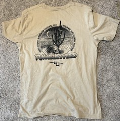 Corey Kent The Voice “Tumbleweed” Concert Tan T-shirt Size L