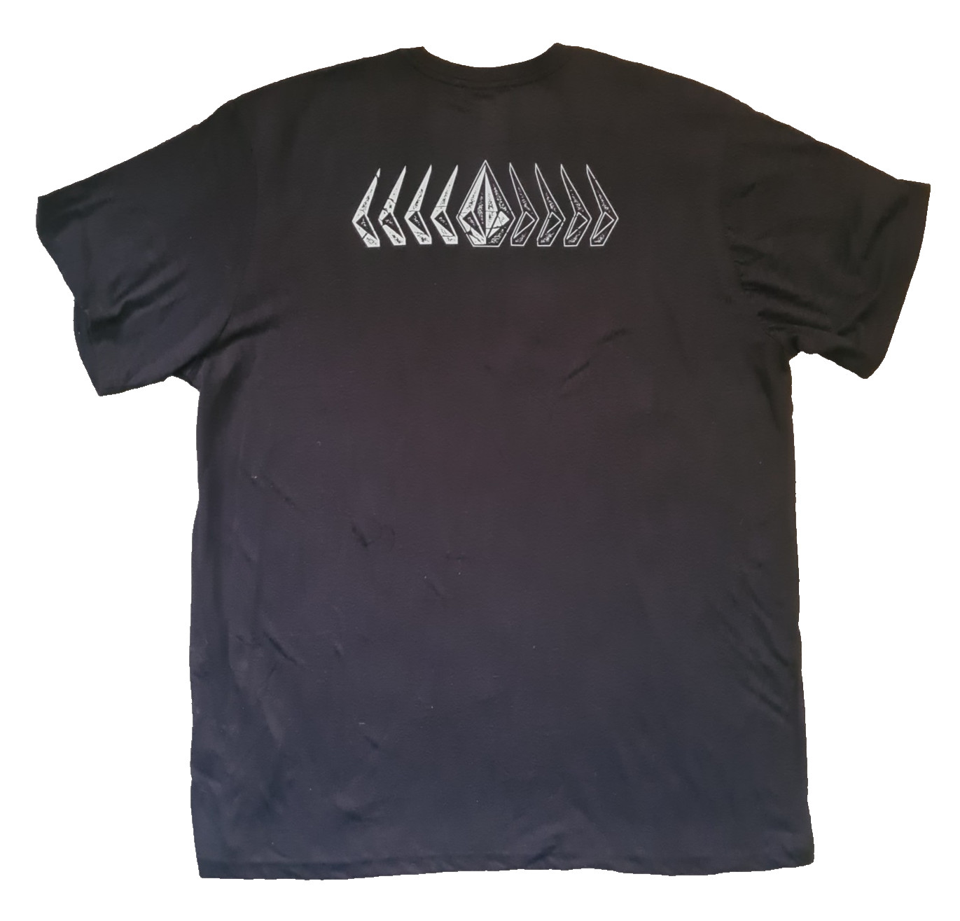 VOLCOM T-SHIRT CEMENT DARK GREY BLACK SIZE XXL LONG LENGTH gallery