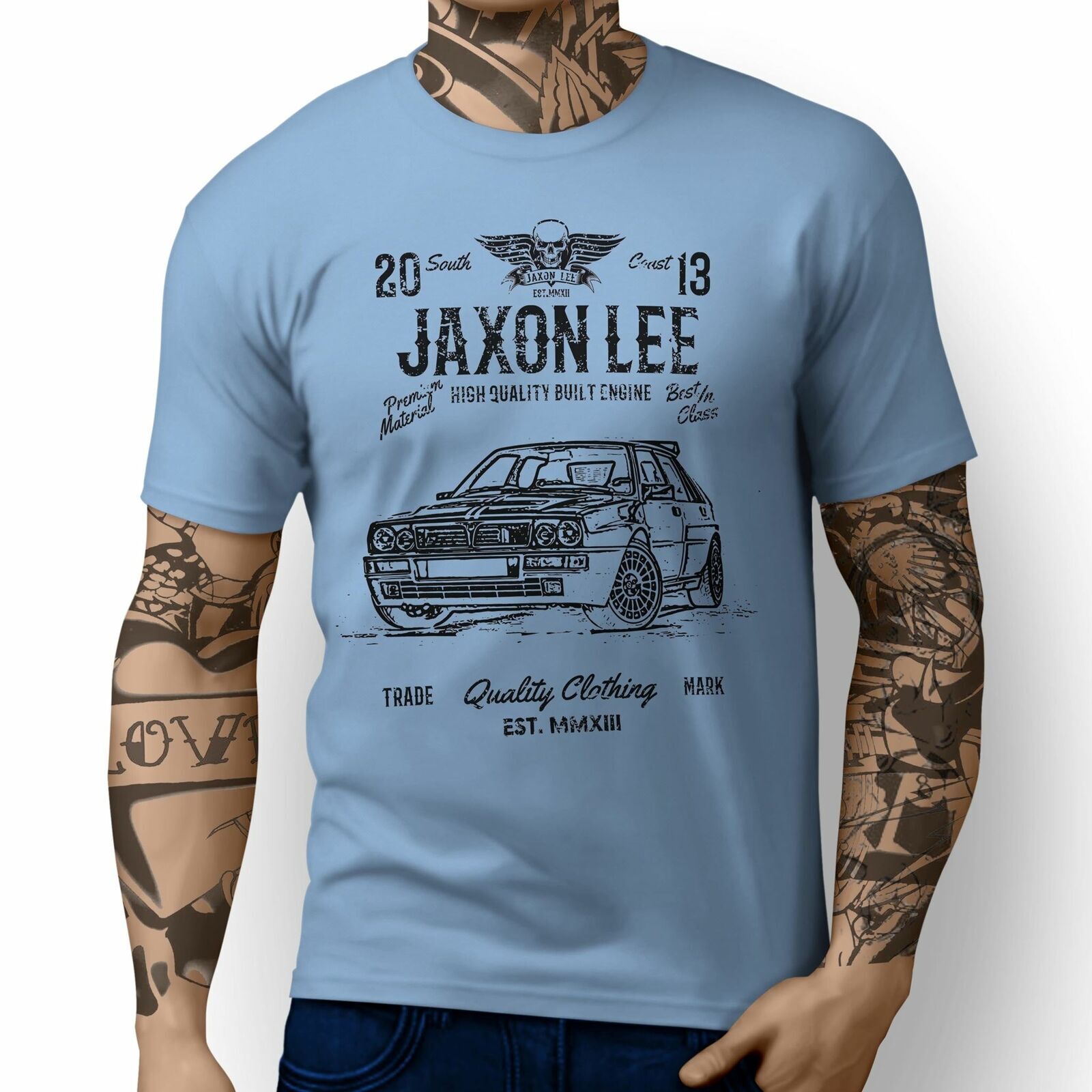 JL Soul Illustration For A Lancia Delta HF Integrale Final Edition 1995 Motorcar