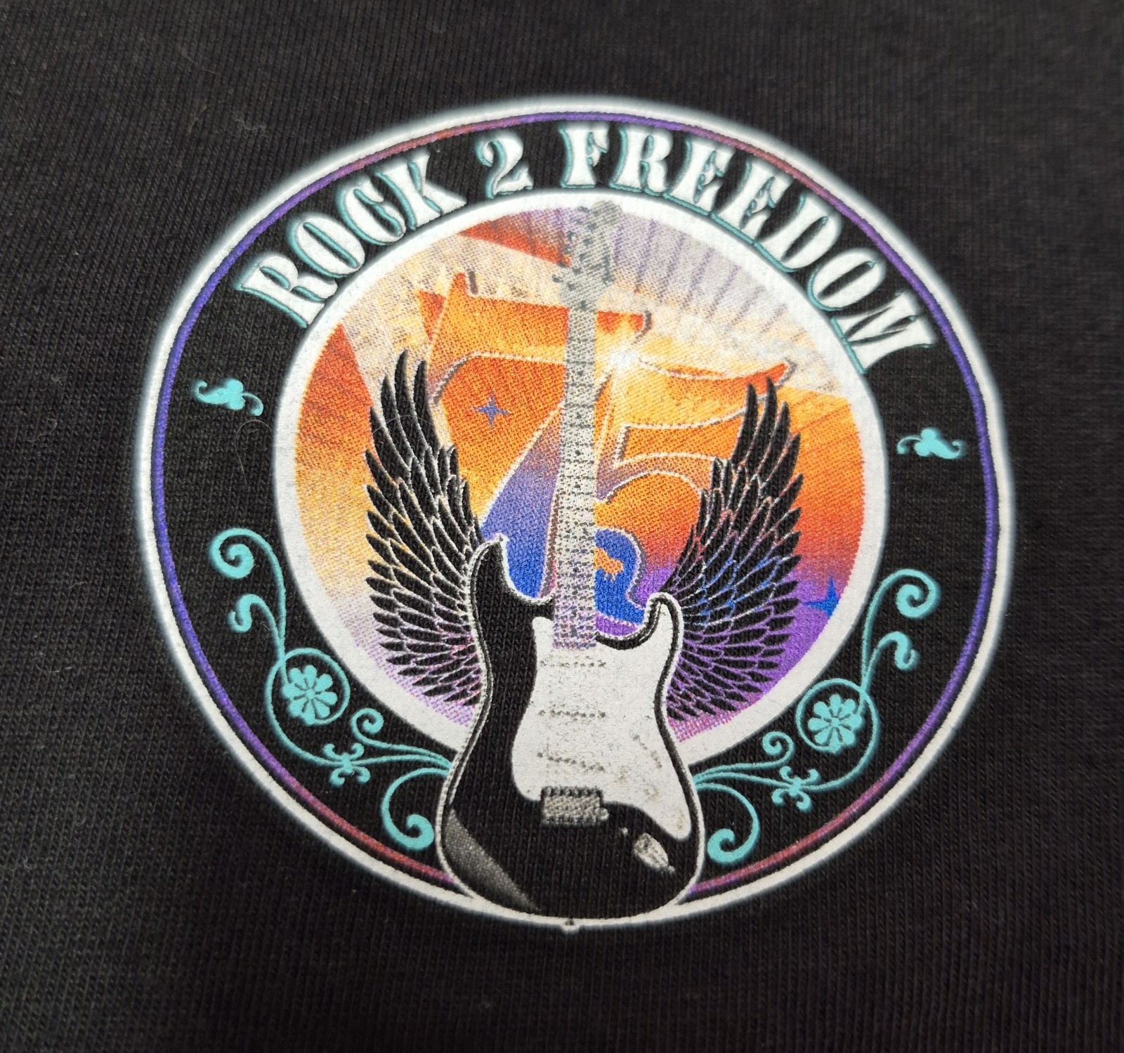 In-N-Out Burger 75th Anniversary Shirt L Black Rock 2 Freedom Concert ZZ Top 311 gallery
