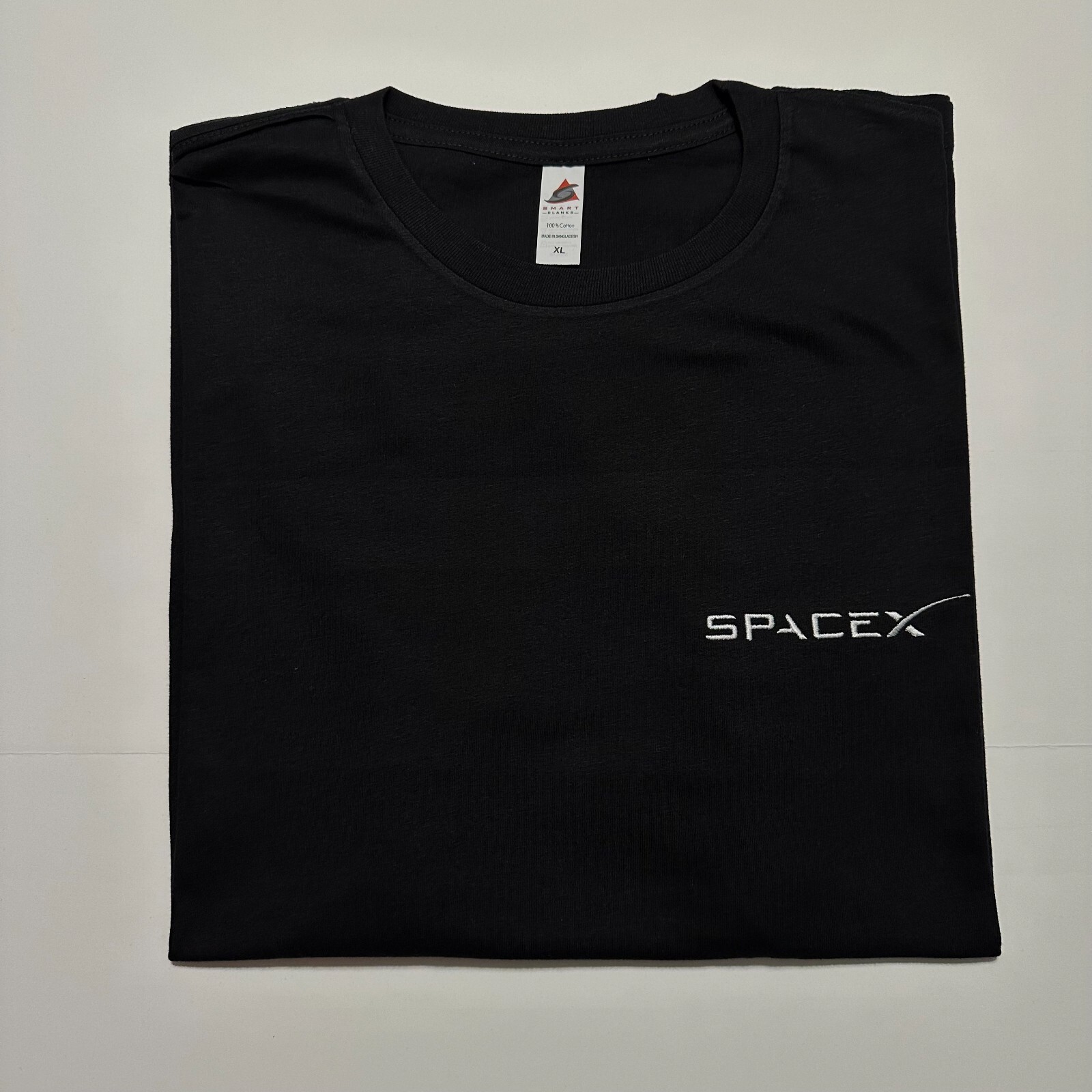 SpaceX Embroidered Shirt NASA Elon Musk Tesla Space X Embroidery StarShip BFR gallery