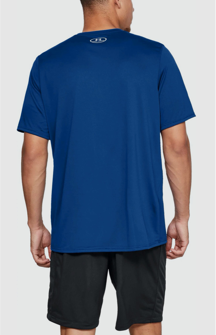 (2) Men's Under Armour Tee Size XS UA Locker Short Sleeve Heatgear Tee Royal Blu gallery
