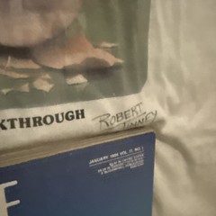 VTG Signed Robert Tinney Computer Robotics Jersey T Shirt BYTE MAGAZINE COVER