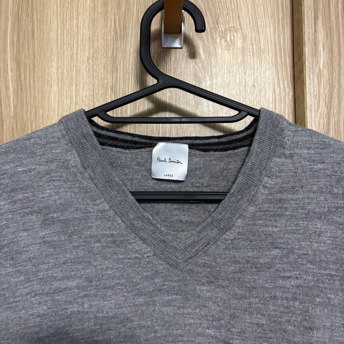 Paul Smith V-Neck Knit Sweater Long Sleeve Size L Japan gallery