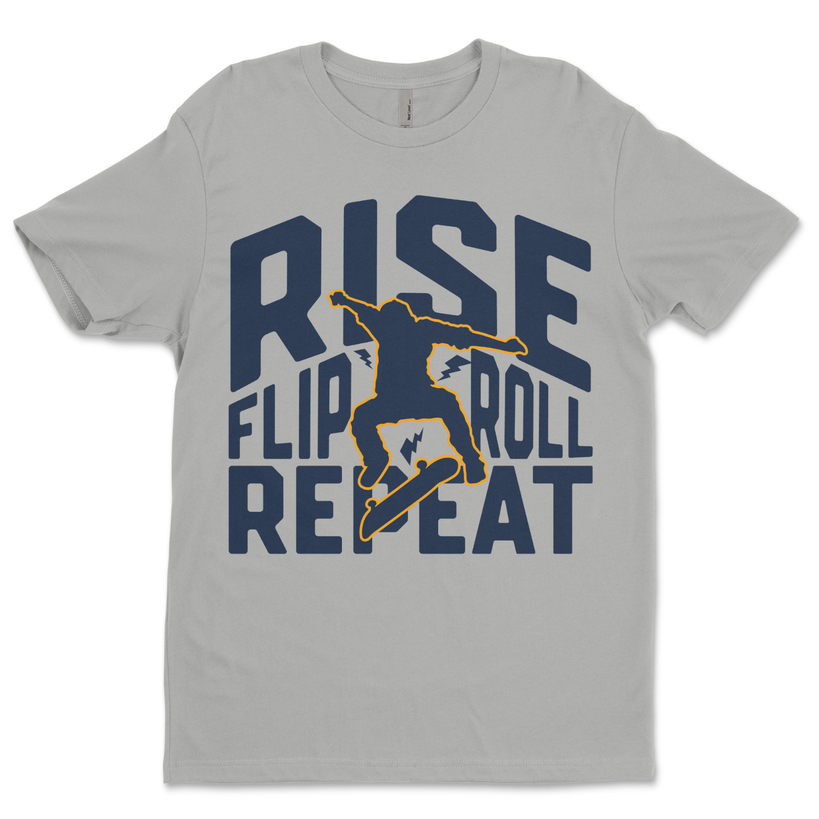 Custom T-Shirt Rise flip roll Dtf Print On Next Level T-Shirt unisex Soft Cotton gallery
