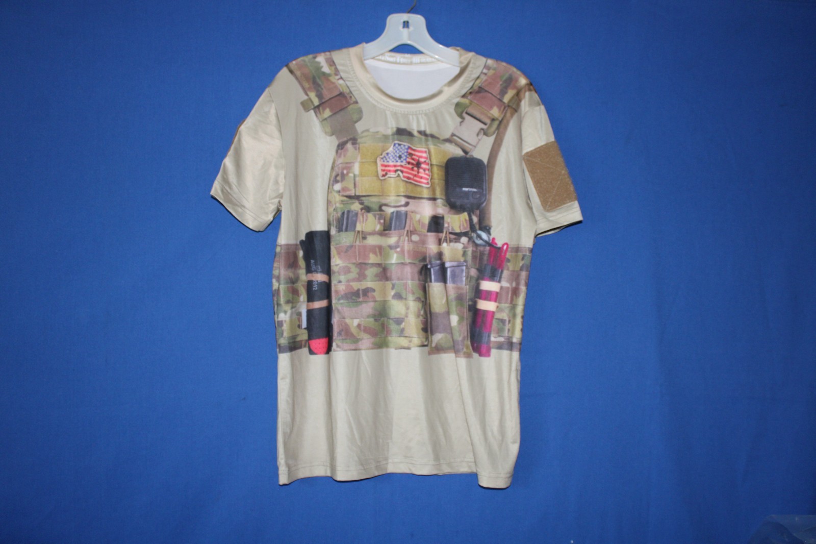 Military Tactical Vest Print T-Shirt # 53 gallery