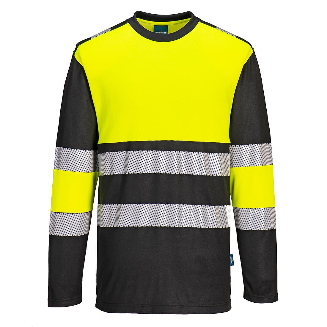 Portwest PW3 Hi Vis T-Shirt High Visibility Moisture Wicking Safety Workwear Top gallery