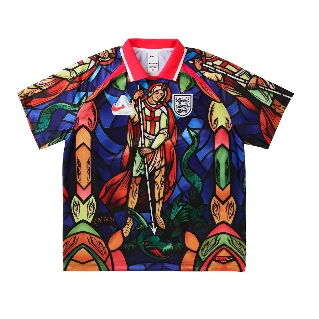 Palace x Nike England Dri-FIT Football Jersey Bright Crimson – Large *PRESALE*