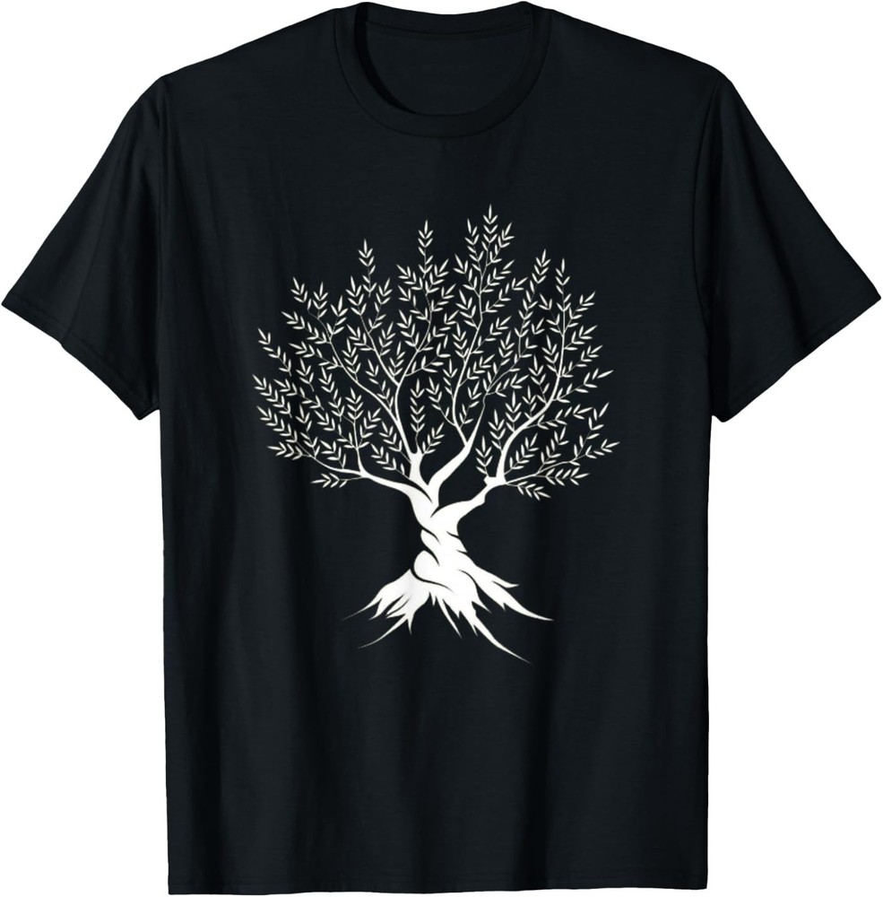 Olive Tree Vintage Mediterranean Nature Graphic T-Shirt