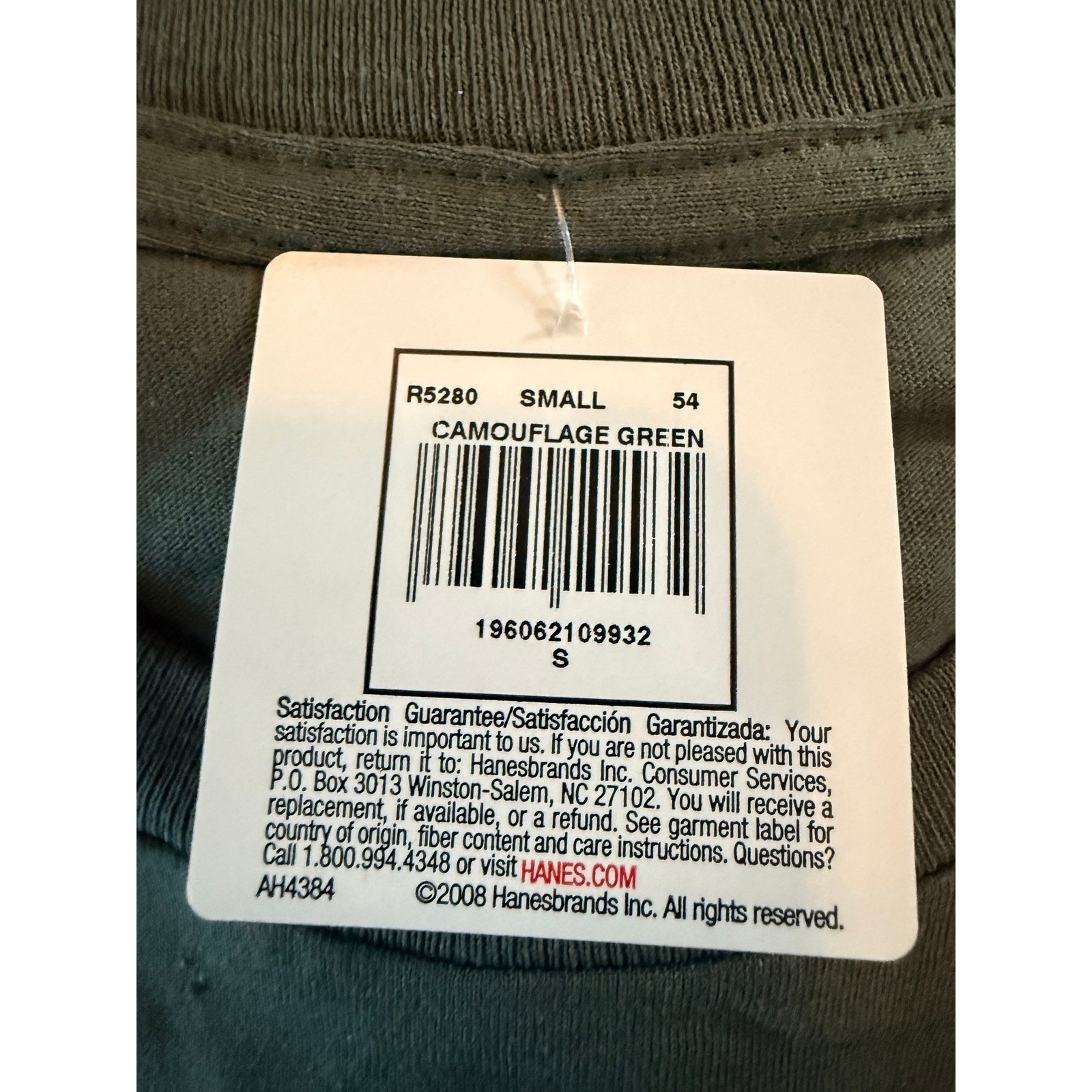 Hanes R5280 Mens ComfortSoft T-Shirt Short Sleeve Crew Neck Green Small 4 pack gallery