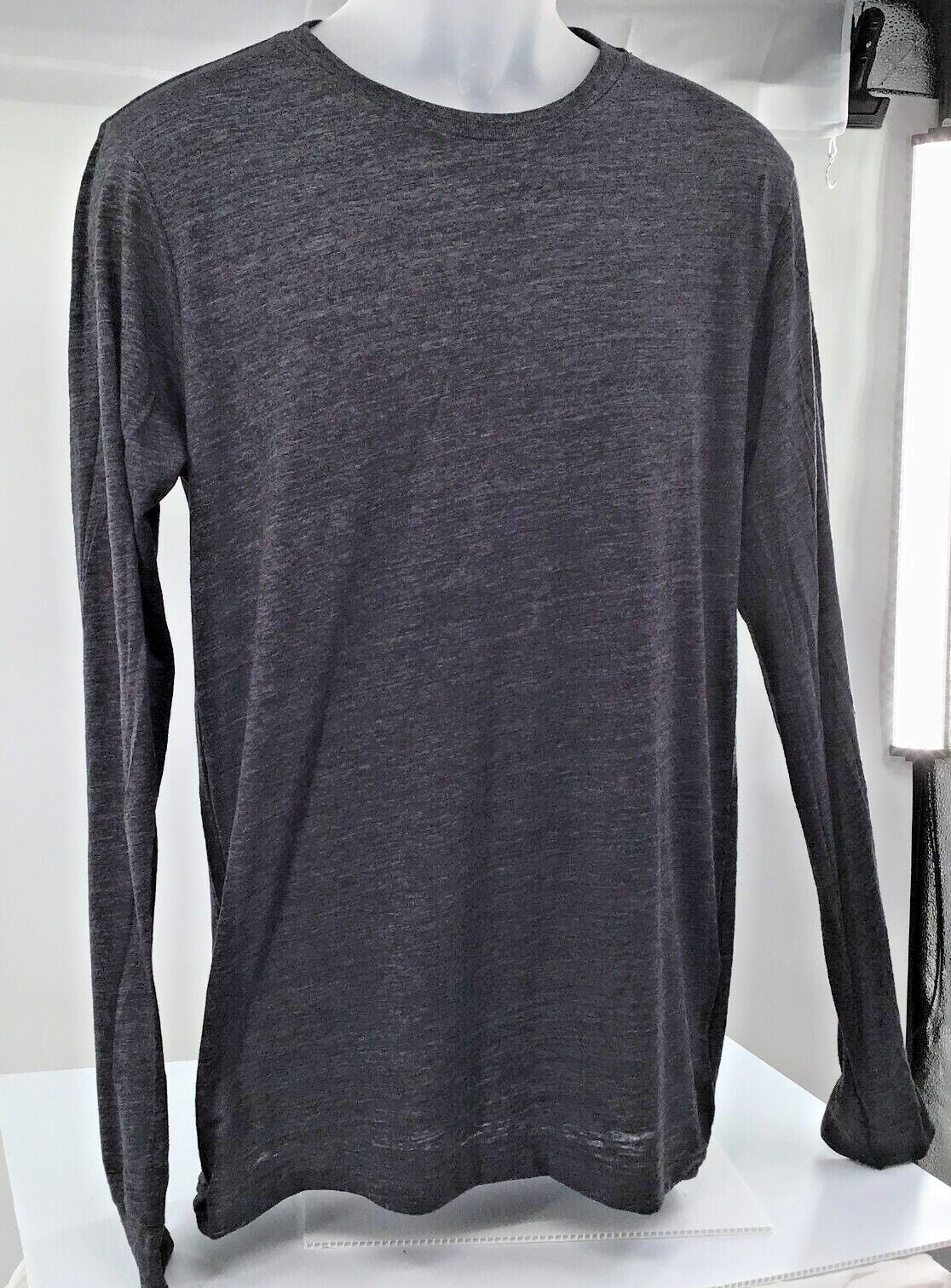 Long Sleeve T Shirts, Tri Blend Charcoal G Bella + Canvas - Signature Textures gallery