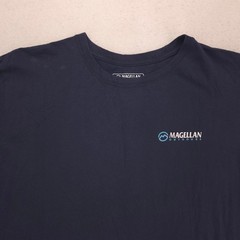 Magellan Outdoors Short Sleeve Crew Neck T-Shirt Mens Size Large L Navy