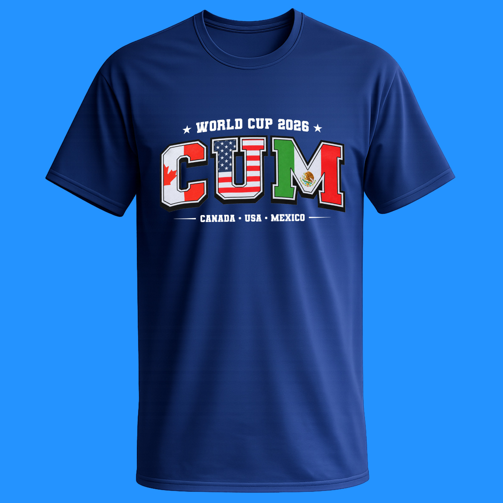C.U.M Canada United States Mexico world cup fan graphic shirt 2026 gallery